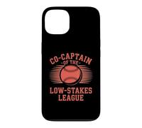 Carcasa para iPhone 13 Co-Capitán Ligas de Béisbol Intramural de Low Stakes
