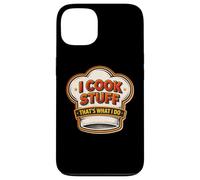 Carcasa para iPhone 13 Cocino Cosas, eso es lo Que Hago, Chef Vintage, Cocina Divertida