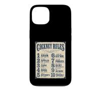 Carcasa para iPhone 13 Cockney Rules Londres Rhyming Slang