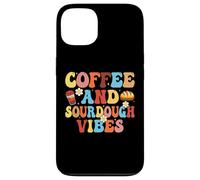 Carcasa para iPhone 13 Coffee and Sourdough Vibes - Coffee Lover Sourdough Gifts