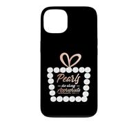 Carcasa para iPhone 13 Collar de Perlas Clase Lady Pearls Are Always Approappropriate