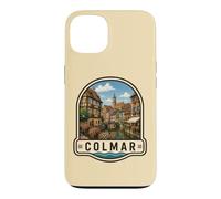 Carcasa para iPhone 13 Colmar Francia Vintage Canal Town Design
