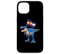 Carcasa para iPhone 13 Colorado Dinosaur T-Rex Denver Flag Boulder Ski Hombres Mujeres