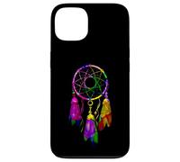 Carcasa para iPhone 13 Colorful Dreamcatcher Feathers Native Tribal