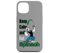 Carcasa para iPhone 13 Cómic Retro de Popeye The Sailor Man Keep Calm & Eat Spinach
