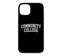 Carcasa para iPhone 13 Community College Arched College Fuente Divertido