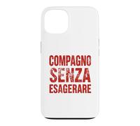 Carcasa para iPhone 13 Compagno Ma Senza Esagerare Ironica PCI Vintage Comunista