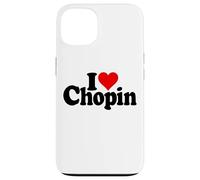 Carcasa para iPhone 13 Compositor DE Polish Frederic I Love Heart Chopin