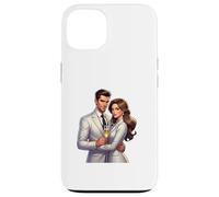 Carcasa para iPhone 13 Concepto de éxito de Pareja de Poder Elegante