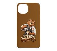 Carcasa para iPhone 13 ¡Confía en mí, Soy un Bearista! Divertido diseño de Oso Barista