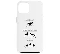 Carcasa para iPhone 13 Conspiración Intento de Asesinato - Murder Crow Juego de Palabras Broma