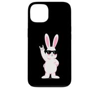 Carcasa para iPhone 13 Cool Bunny Rock On Funny Rabbit - Gafas de Sol