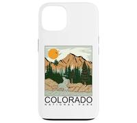 Carcasa para iPhone 13 Cool Colorado The Rocky Mountains Illustration Graphic