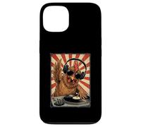 Carcasa para iPhone 13 Cool Retro Chicken DJ Funny Rooster Music Hombres Mujeres