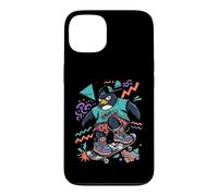 Carcasa para iPhone 13 Cool Skater Penguin 90s Streetwear Graphic