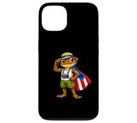 Carcasa para iPhone 13 Coqui Frog Puerto Rico Puerto Rican Flag Taino Boricua