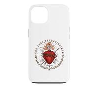 Carcasa para iPhone 13 Cor Jesu Sacratissimum Sagrado Corazón Tradicional Católico