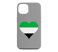 Carcasa para iPhone 13 Corazón con los Colores de la Bandera de Extremadura