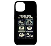 Carcasa para iPhone 13 Cosas Divertidas Que Hago en mi Tiempo Libre de Pesca