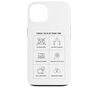 Carcasa para iPhone 13 Cosas Que Hago en mi Tiempo Libre - Amante de los Juegos de Mesa