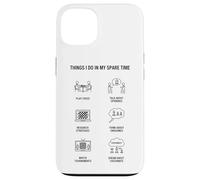 Carcasa para iPhone 13 Cosas Que Hago en mi Tiempo Libre - Amante del ajedrez