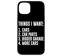 Carcasa para iPhone 13 Cosas Que Quiero Coches Garaje Piezas de Coche Drift Car Racer Car Guy