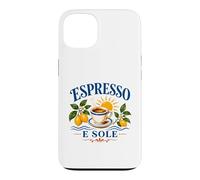 Carcasa para iPhone 13 Costa de Amalfi Italia Espresso E Sole Italiano Verano
