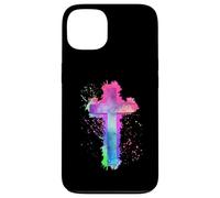 Carcasa para iPhone 13 Cross Christian Religious Believe Blessed Faith Graphic