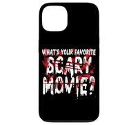 Carcasa para iPhone 13 ¿Cuál es tu película de Miedo Favorita Película de Terror Halloween
