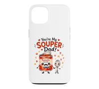 Carcasa para iPhone 13 Cuchara de Sopa de Tomate You'Re My Souper Dad