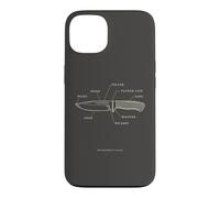 Carcasa para iPhone 13 Cuchilla para fabricar Cuchillos, Hoja Anatomía Forge Smith