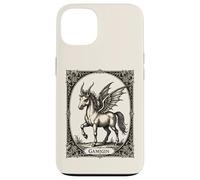 Carcasa para iPhone 13 Cuernos, alas y susurros Gamigin Rises