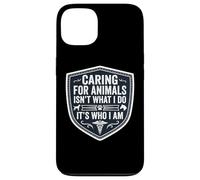 Carcasa para iPhone 13 Cuidar a los Animales no es lo Que Hago Es quien Soy Cuidado Veterinario