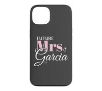 Carcasa para iPhone 13 Cute Engagement Future Mrs Garcia Bachelorette