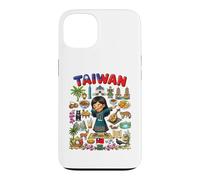 Carcasa para iPhone 13 Dabbing Taiwán Girl Flag Dress Taipei Bubble Tea Pride Kids