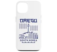 Carcasa para iPhone 13 Daegu Vacation Holiday Bandera de Corea del Sur