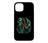 Carcasa para iPhone 13 Dark Fantasy Macho FAE, murciélago, alas, Corte, Estrellas, Luna, Lobo