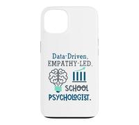 Carcasa para iPhone 13 Data-Driven Empathy-Led School Psychologist Brain Graphic