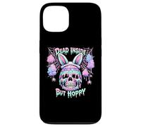 Carcasa para iPhone 13 Dead Inside But Hoppy Skull Bunny Pastel Goth Easter