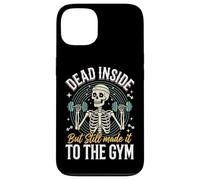 Carcasa para iPhone 13 Dead Inside But Still Made It To The Gym Culturista
