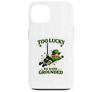 Carcasa para iPhone 13 Demasiado Afortunado para castigar Duendes Divertidos Lucky Joke Irish