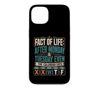 Carcasa para iPhone 13 Después del Lunes Martes, Incluso el Calendario Dice Que WTF es Divertido