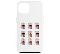 Carcasa para iPhone 13 Deus Vult Gott Will Es - Casco de Cruzada Medieval