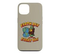 Carcasa para iPhone 13 Día de la Tierra de Woody Owl ¡Todos los días, Planet Hugger, regala un comino!
