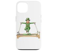 Carcasa para iPhone 13 Día de San Patricio Leprechaun Pilates Reformer Machine Yoga