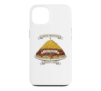 Carcasa para iPhone 13 Diagrama de montaña de Queso Espagueti anatomía del Chile de Cincinnati