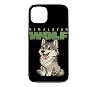 Carcasa para iPhone 13 Dibujos Animados Lobo del Himalaya Raza Animal Amante Lindo Lobos