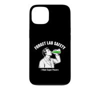 Carcasa para iPhone 13 Dicho Divertido Olvídate de la Seguridad del Laboratorio Quiero superpoderes