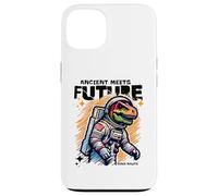 Carcasa para iPhone 13 Dino Astronaut Ancient Rex Future Fusion Art Space Explorer