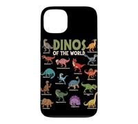 Carcasa para iPhone 13 Dinosaurios Lindos Amantes de los Animales jurásicos del Mundo